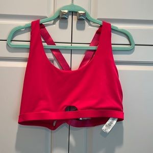 Bright, fuchsia, pink, fabletics, support, exercise, bra, XL. Worn 1X excellent’